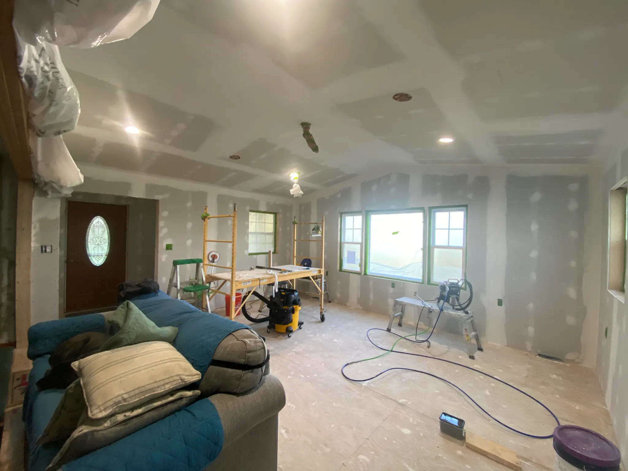 Before: Drywall Prep